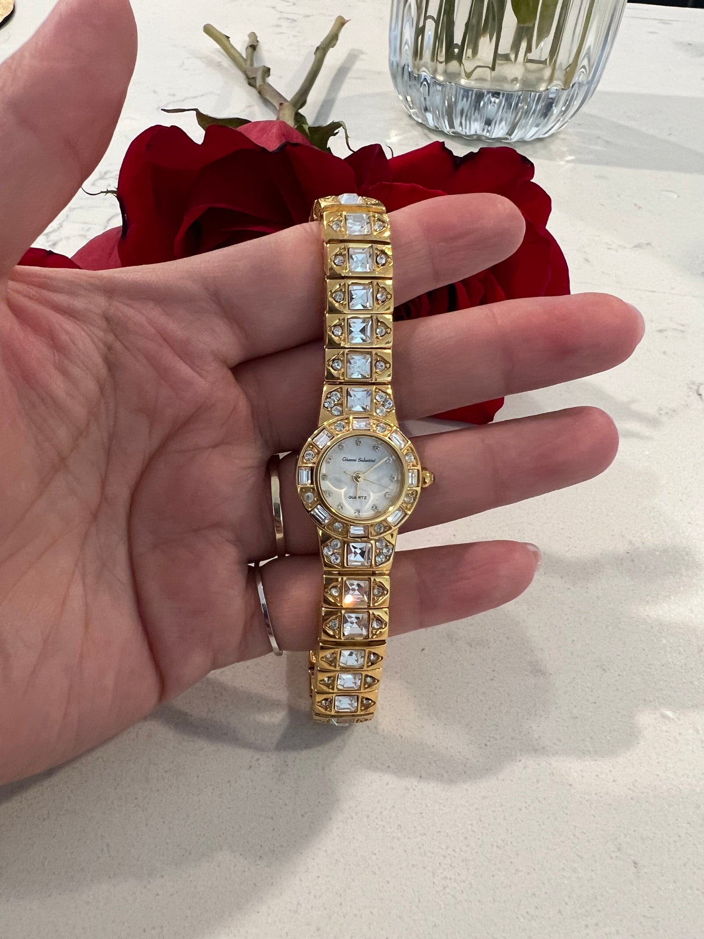 Gianni sabatini diamond watch